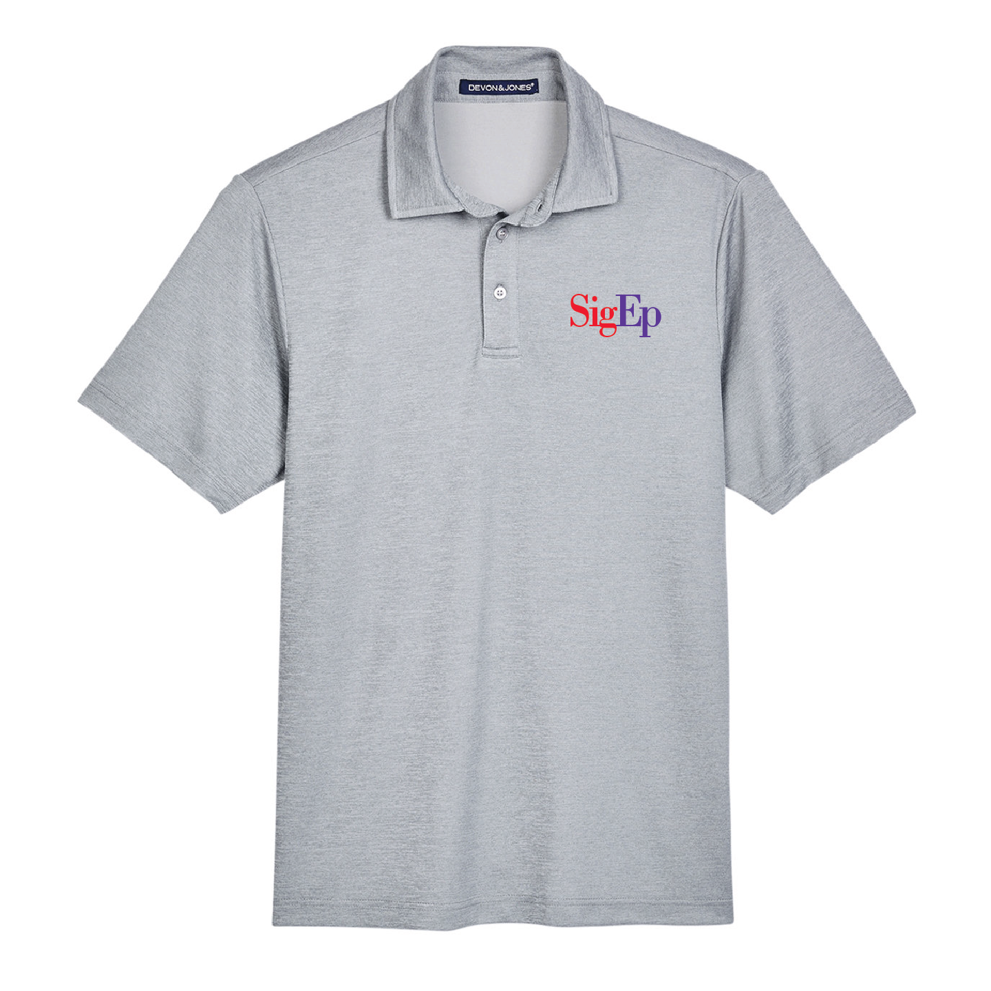 SigEp Performance Polo in Grey – The Sigma Phi Epsilon Store