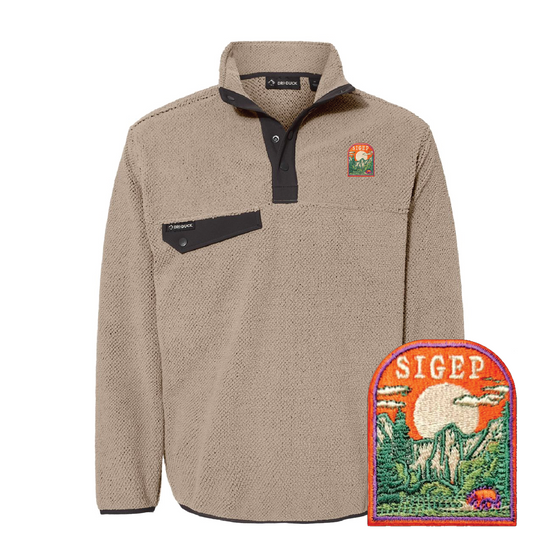 OUTDOORS COLLECTION: SigEp Dri Duck Sherpa Fleece Pullover