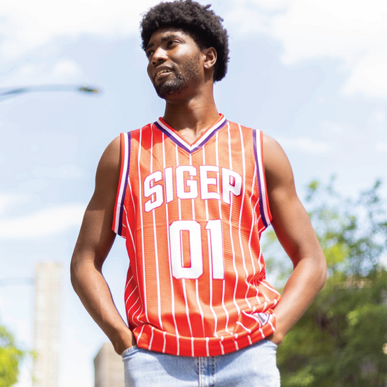 LIMITED RELEASE: SigEp Summer Basketball Jersey in Red