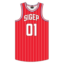  LIMITED RELEASE: SigEp Summer Basketball Jersey in Red