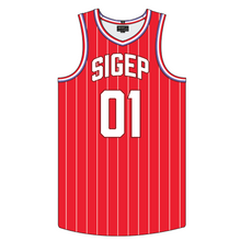  SigEp Summer Basketball Jersey in Red