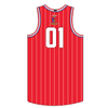 LIMITED RELEASE: SigEp Summer Basketball Jersey in Red
