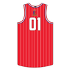 SigEp Summer Basketball Jersey in Red