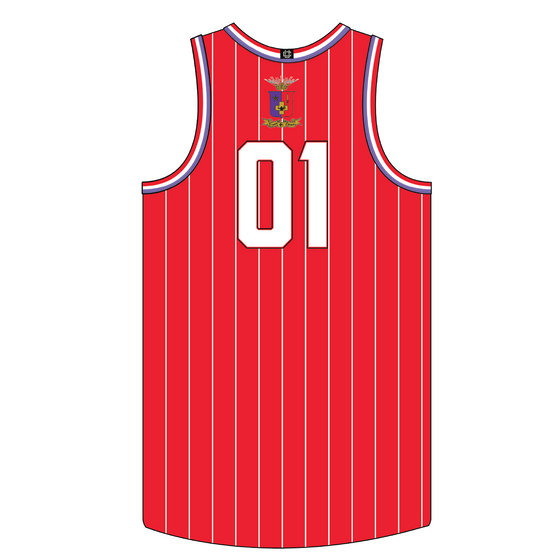 LIMITED RELEASE: SigEp Summer Basketball Jersey in Red