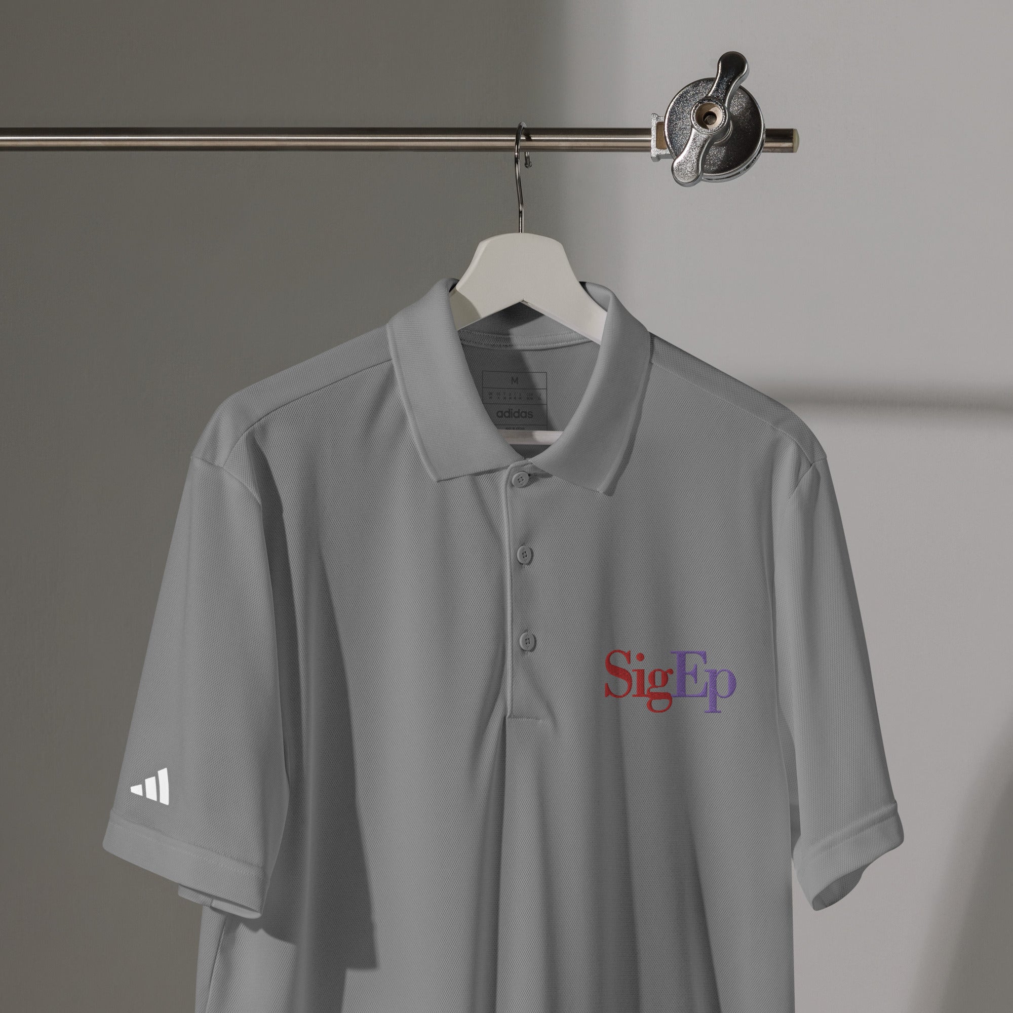adidas-sport-polo-shirt-grey-