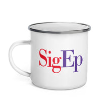  SigEp Enamel Mug