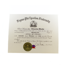  Replacement Membership Certificate
