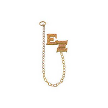  Jewelry: Chased Double Letter Chapter Guard