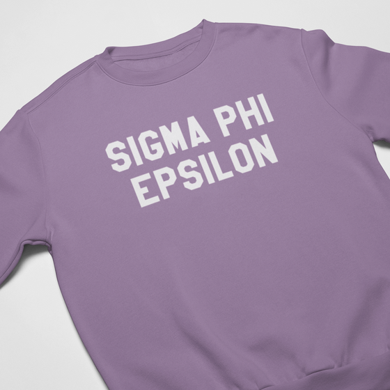 SigEp College Crewneck